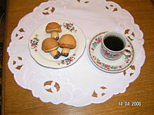 Fot. mlena, Grzybki z kremem