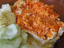 Fot. ilka76, Piersi z kurczaka pieczone z marchewką