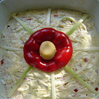 Sałatka z ryżem - smaczna i tania