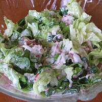 Surówka obiadowa - wiosenna