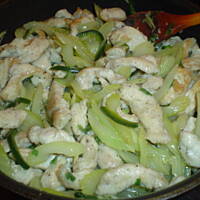 selerowo-imbirowy kurczak