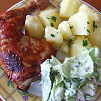 Udka kurczaka w keczupie