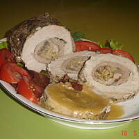 Schab faszerowany polędwiczką