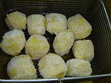 Fot. irena sikora, Ziemniaki panierowane