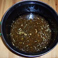 halibut w marynacie smażony na grillu