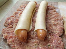 Fot. ilka76, Pieczeń z parówkami