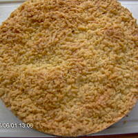 Placek tarty z jabłkami