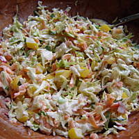 Coleslaw tasty and healthy