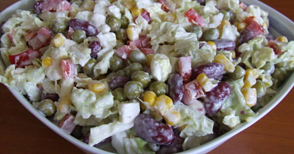 Simple barbeque salad - przepis - bing_translator - wielkiezarcie.com