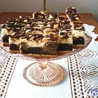 Serowo - makowe z kulkami orzechowymi