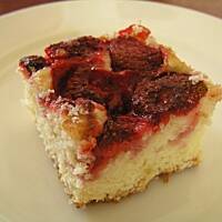 Pyszne ciasto z owocami