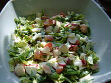 Fot. eNka, Surówka wiosenna z jajkiem