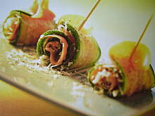 Fot. Krolka2, Roladki z szynka i cukinia