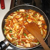 Piersi z kurczaka kwaśno- pomidorowe