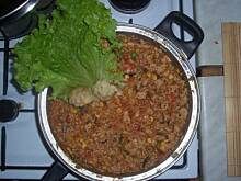 Fot. berenika6, schabowa kosteczka z warzywami i ryżem