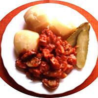 Parówki po węgiersku