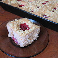 ciasto czereśniowe lub truskawkowe