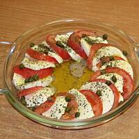 Mozzarella z pomidoross