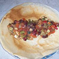 naleśniki  na słono - jarzynowe