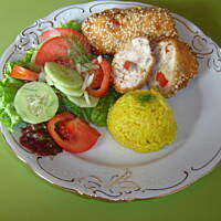 Drobiowe zrazy panierowane