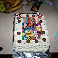 Tort Czekoladowo Orzechowo Kawowy