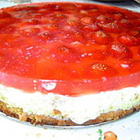 Torcik truskawkowy lekki i dietetyczny