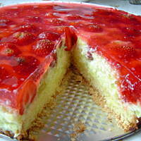 Torcik truskawkowy lekki i dietetyczny