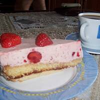 ptasie  mleczko  na  różowo