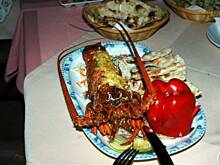Fot. zabki, Lobster -homar- Bertusa w sosie holenderskim