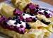 By bing_translator, Pancakes with vanilla - blueberry filling