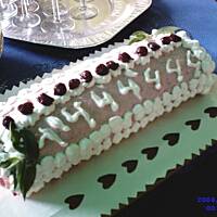 Rolada z ptasim mleczkiem