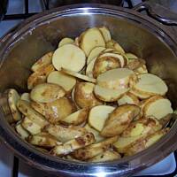 wariacja z nowych ziemniaczków