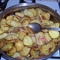 wariacja z nowych ziemniaczków