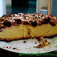 Ciasto krecone z czeresniami