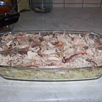 zapiekanka  z  wędzonej  makreli