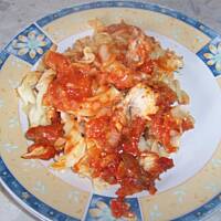 zapiekanka  z  wędzonej  makreli