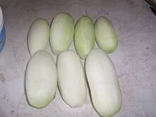 Fot. inka21, ogórki jako płaty  ogórkowe- pikle