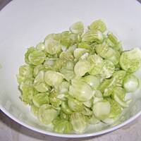 ogórki jako płaty  ogórkowe- pikle