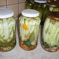 ogórki jako płaty  ogórkowe- pikle