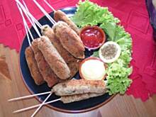 Fot. vena1980, kotleciki imprezowe na patyczku