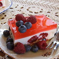 Jogurtowiec z owocami