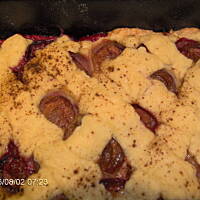 Ciasto ze śliwkami i cynamonem