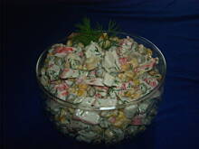 Fot. Edytka291, Sałatka z krabów-mniam