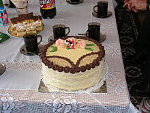 Fot. A.P, tort waniliowo- kawowy