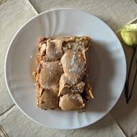 siekane ciasto kruche z owocami- szybkie i pyszne