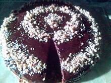 Fot. marta w, Ekstremalnie czekoladowy Murzynek z jabłuszkiem