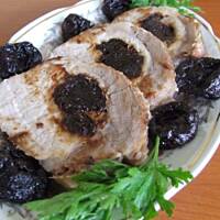 Schab ze śliwkami - wersja uproszczona