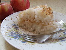 Fot. ilka76, Zapiekanka -ryż i jabłko