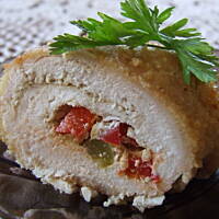 Drobiowe zawijaski z fetą