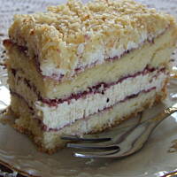 Ciasto kokosowe z bułką